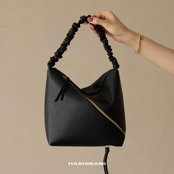 ワンショルダートート トート レディース HASHIBAMI ハシバミ クシュクシュ バッグ Ha-...