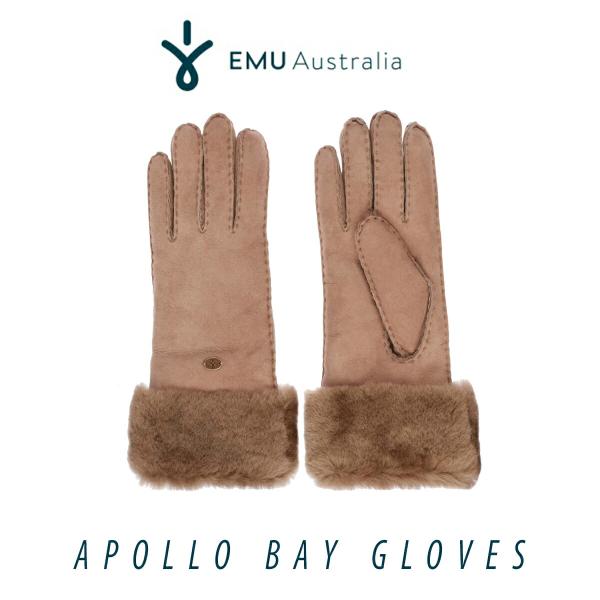 手袋 エミュ emu エミュー レディース ふわふわ Apollo Bay Gloves W9405...