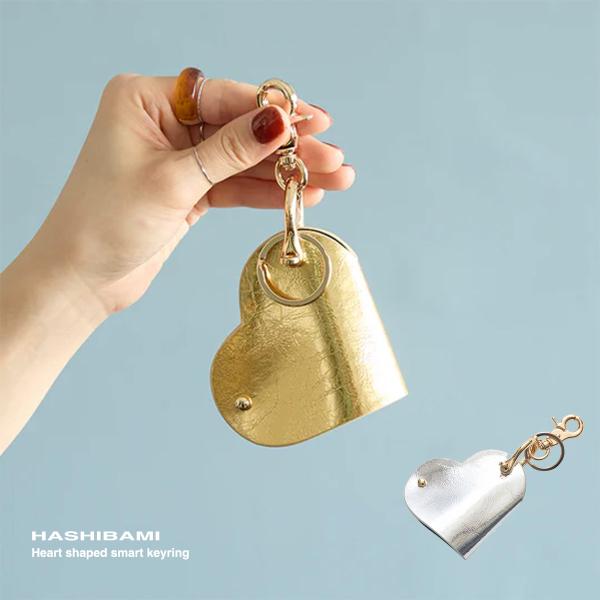 ハシバミ キーケース レディース HASHIBAMI 鍵 バッグチャーム キーホルダー HASHIB...