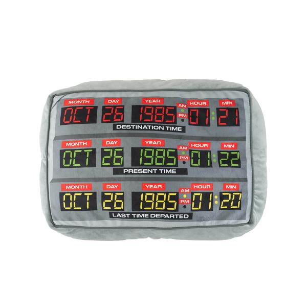 バックトゥザフューチャー タイムサーキット クッション グッズ 公式 BTTF デロリアン インテリ...