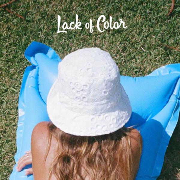 バケットハット 帽子 レディース Lack of Color ラックオブカラー ハット 白 深め 夏...