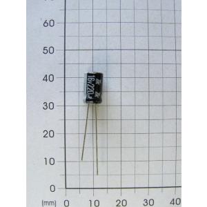 電解コンデンサ 16V 220uF｜freelab