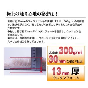 ラグ カーペット シャギーラグ ラグマット フ...の詳細画像3
