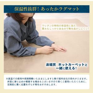 ラグ カーペット 厚手 高反発ラグ 極厚 25...の詳細画像5