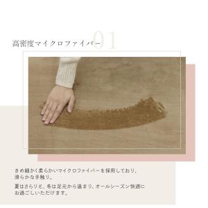 ラグ【抗菌・防ダニ】カーペット 厚手 低反発ラ...の詳細画像3