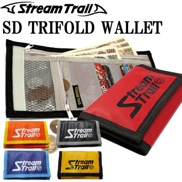 ゆうパケット対応 STREAMTRAIL ストリームトレイル SD TRIFOLD WALLET ト...