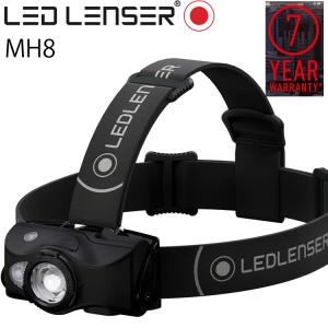 最大7年保証 LEDLENSER レッドレンザー MH8 マルチカラーLED ハイブリッド式LEDヘッドランプ  あすつく対応｜freeline