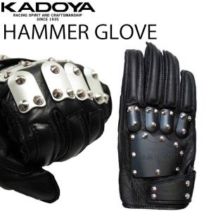 カドヤ KADOYA HAMMER GLOVE-GAUNTLET ブラック×ブラック カドヤ