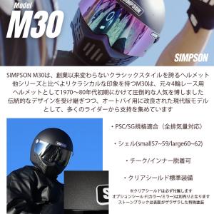 在庫販売 SIMPSON シンプソンヘルメット...の詳細画像1