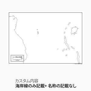 コンゴ民主共和国の地図ポスター 書ける白地図 ...の詳細画像3