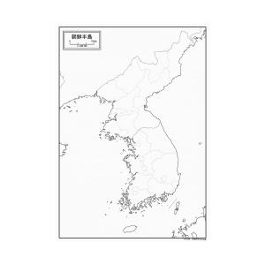 朝鮮半島の紙の地図｜freemap