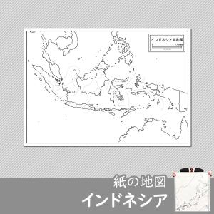 インドネシアの紙の地図｜freemap