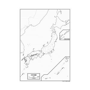 紙の日本地図｜白地図専門店