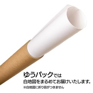 日本地図2枚入り紙の白地図ポスターの詳細画像5