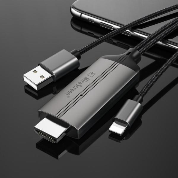 スマホ テレビ 接続 アップル アンドロイド ケーブル USB apple Type-C to HD...
