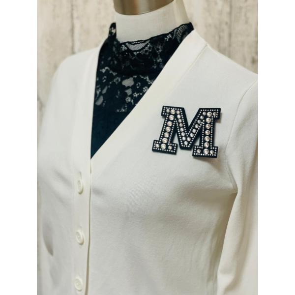 FREES ブローチ　アルファベットクリスタル　FBR-009　縦62ｍｍ　高級ラインストーン　日本...