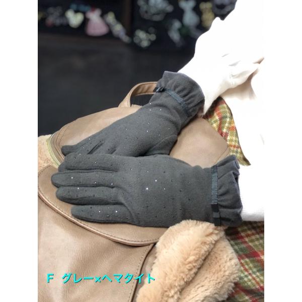 レディース手袋  FGLO-003 高級プレミアムストーン おしゃれ 冬 通学 通勤 お出掛け 誕生...