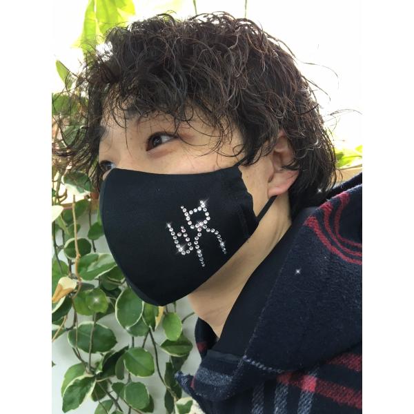 FREESマスク051new 呪術廻戦 風　プレミアム ラインストーン使用 キラキラマスク 日本製 ...