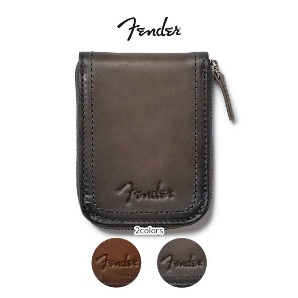 Fender フェンダー コインケース 小銭入れ ラウンドファスナー ファスナー 財布 メンズ レデ...