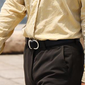 メンズ ベルト サイズフリー 二宮五郎商店 あながない ベルト Nino Belt フリースピリッツ Yahoo 店 通販 Yahoo ショッピング