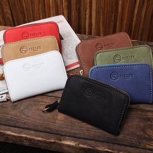 小銭入れ 財布 ミニ財布 おしゃれ エルク パーリィーのラウンド小銭入れ プレゼント  人気 おしゃれ 財布  parley 卒業記念 プレゼント 爆買