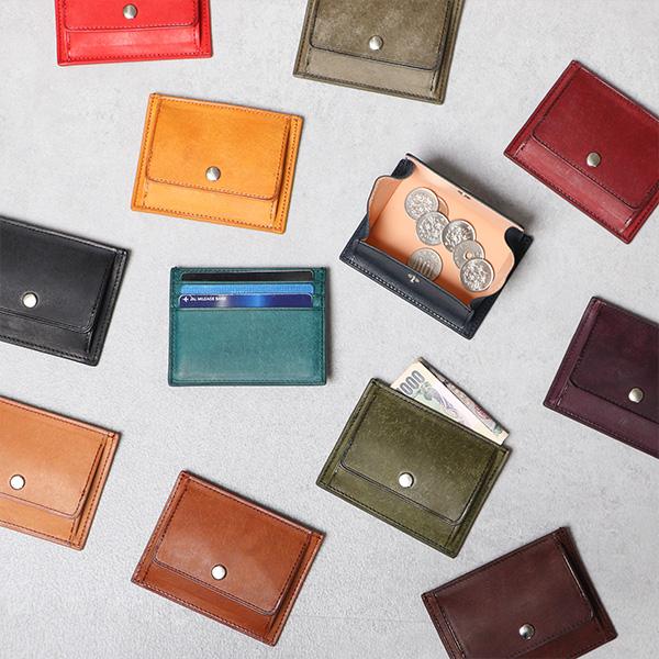 カードケース付き BOX型 コインケース ブースターズ プエブロ メンズ Boosters 本革 プ...