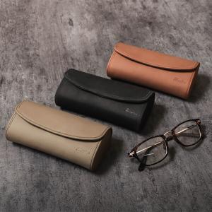 メガネケース メンズ 本革 プレゼント 眼鏡ケ...の詳細画像3