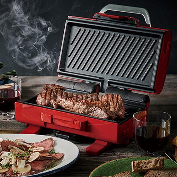 レコルト ２ウェイグリル アメットRWG-12 ホットプレート プレスグリル 電気プレート 2Way...