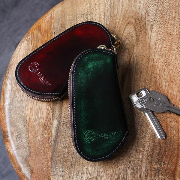 キーケース プレゼント  高級 人気 光沢パーリィー キーケース クラシック parley 爆買 ク...