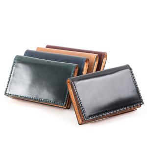 名刺入れ コードバン メンズ プレゼント 名入...の詳細画像2