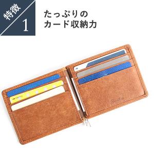 マネークリップ 小銭入れ付き コインケース付き...の詳細画像5