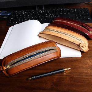 ペンケース おしゃれ ジャン・ルソー ソイエンボス カーフ Jean