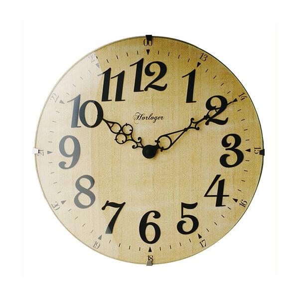 掛け時計 おしゃれ インターフォルム LETRA [レトラ] 電波時計 壁INTERFORM.INC...