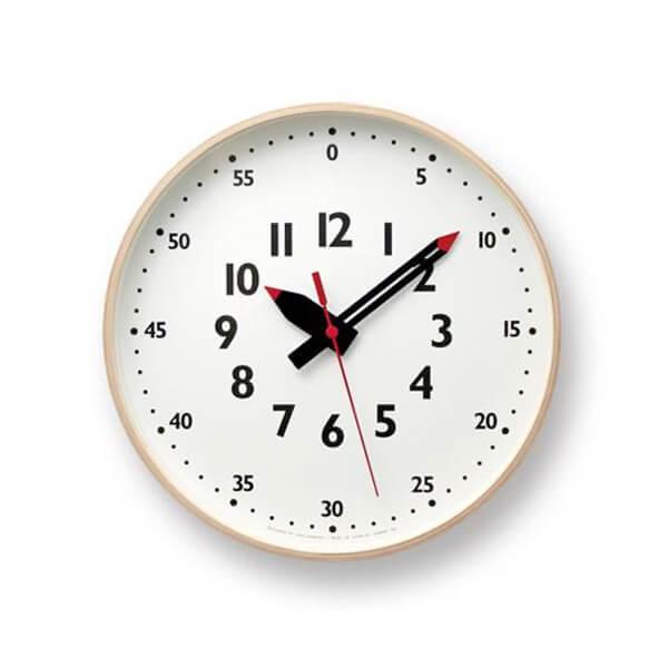 レムノス fun pun clock YD14-08 M 掛け時計 時計 おしゃれ プレゼント  ギ...