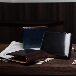 m+（エムピウ） コインケース メンズ 革 FERMA COINCASE CORDOVAN