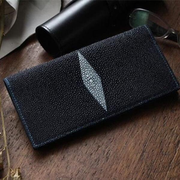 財布 長財布 メンズ フリースピリッツガルーシャ長財布 スティングレーエイ革 プレゼント  男性 誕...