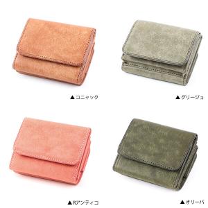 財布 三つ折り財布 プエブロ ゴーストレザー ...の詳細画像2