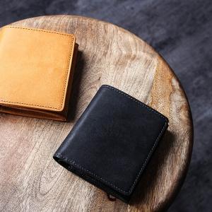 ヒズファクトリー 二つ折り財布 coprire...の詳細画像3