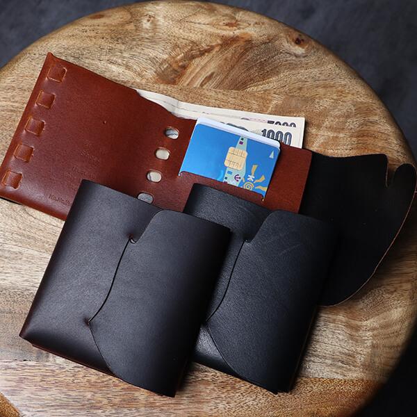 財布 本革 おしゃれ 折り畳み 所作 cpウォレット3.5 コンパクト財布 ミニ財布 shosa 卒...