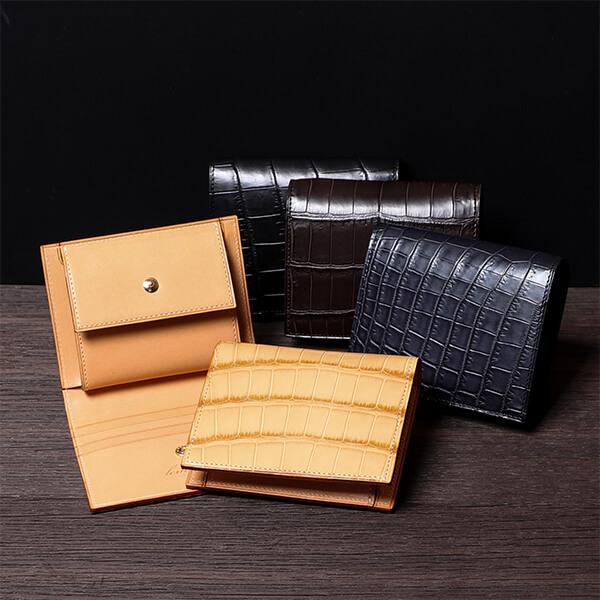 財布 さいふ 本革 レンマ Marisco マリスコ クロコダイル マネークリップ財布 おしゃれ コ...