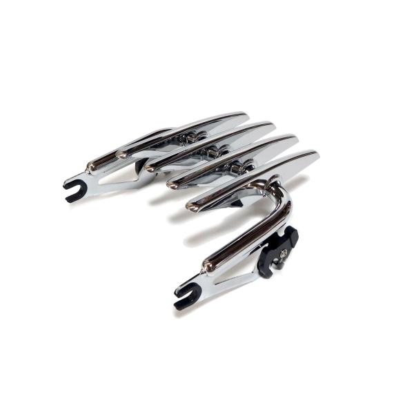 ハーレー ツーリングモデル用ステルス デタッチャブル ラゲッジラック キャリア ツアラー FLHXS...