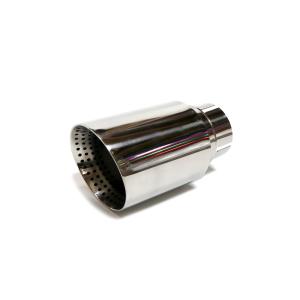 汎用 かち上げ ステンレス マフラーカッター 2本出し ハス切り VIP 軽