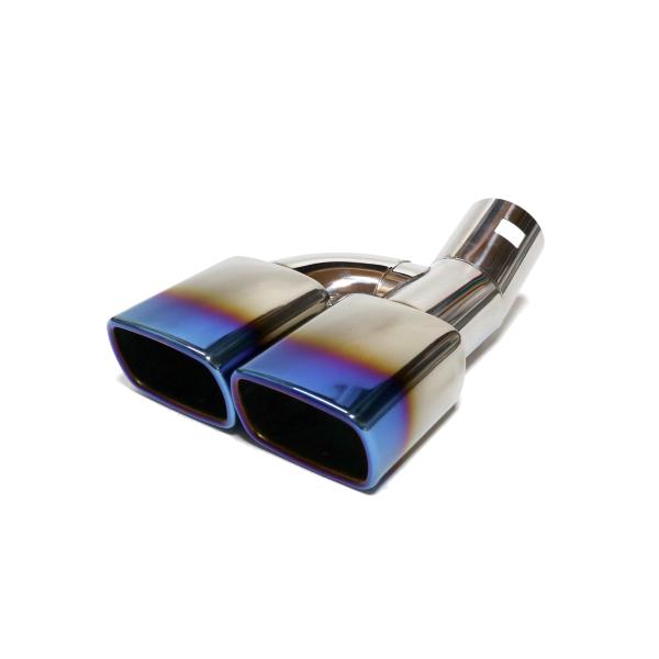 80系ノア/ヴォクシー用 マフラーカッター エスクァイア適合  VOXY 二本出し 外装 カスタムパ...