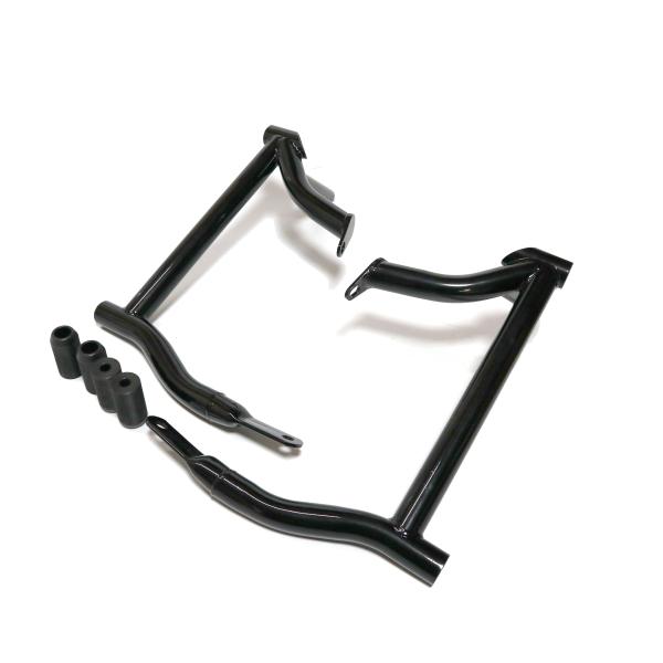 ハーレー 09-23 ツーリングモデル用 サドルバッグガード バンパー クラッシュバー バガー  F...