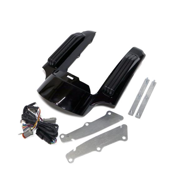 〜2013 ハーレー ツーリングモデル用 14CVOルック エクステンション バガーフェンダー FL...