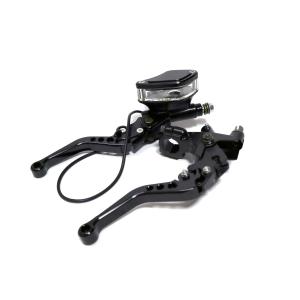 バイク 汎用 22mm ブレーキレバー＆クラッチレバーセット マスター