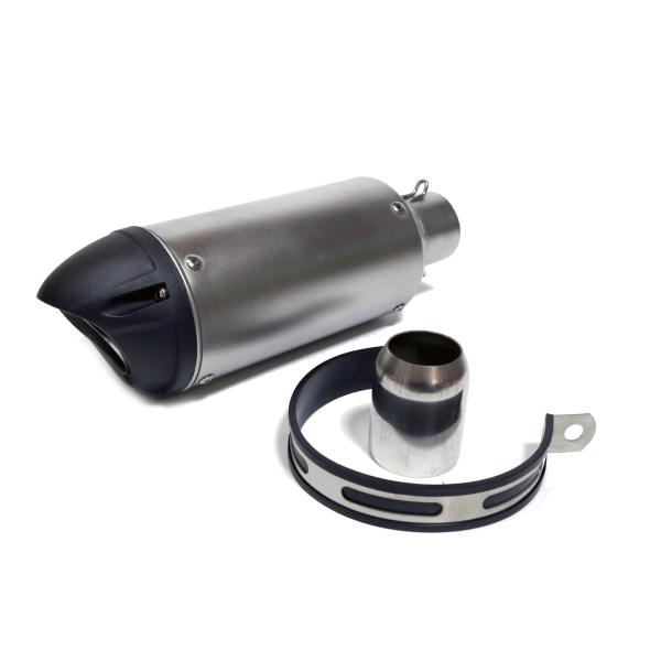 汎用50.8mm GPショートサイレンサー TMAX CBR400R YZF R-25 R-6 R-...
