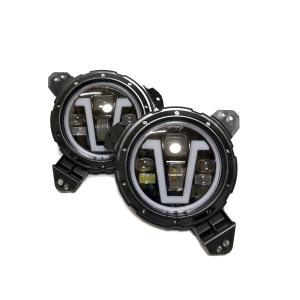 USヘッドライト ビジョンXブラッククローム7 