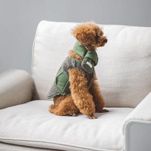 ダックダウンジャケット S / M おしゃれ シンプ 犬服 犬 日本 国産 冬