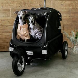 Petique ペティーク ブリーズ ペットジョガー GREEN ペットカート 3輪